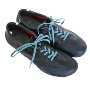 Size 41 (10) - CAMPER Women's Charcoal FleXibility Alicante Casual Lace Up Shoes